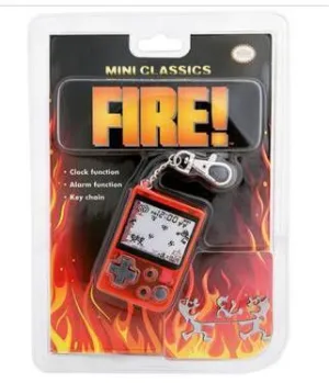 NINTENDO LLAVERO ELECTRONICO 5 CM CON JUEGO FIRE                           
