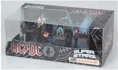SUPERSTARS CAJA DLX SET 5 FIG 10CM AC/DC BANDA                             