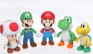 SUPER MARIO BROSS PELUCHE 20CM (5 MODELOS)                                 