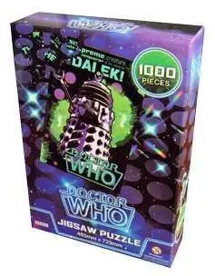 DOCTOR WHO PUZZLE DALEK RETRO 48X72CM 1000 PIEZAS                          