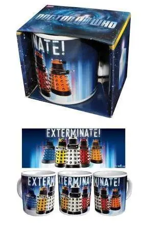 DOCTOR WHO TAZA DALEKS EXTERMINATE                                         