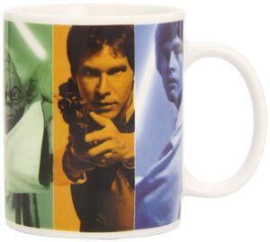 STAR WARS TAZA MUG HEROES                                                  