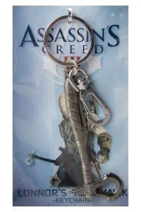CONNOR TOMAHAWK LLAVERO METALICO 10 CM ASSASSINS CREED 3                   