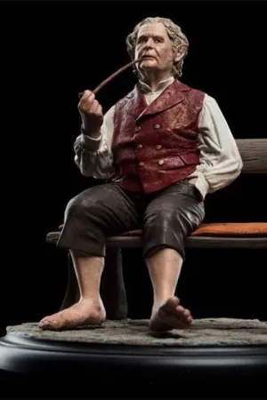 EL SEÑOR DE LOS ANILLOS ESTATUA BILBO BAGGINS 11 CM