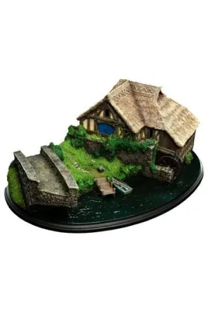 EL HOBBIT: UN VIAJE INESPERADO DIORAMA HOBBITON MILL & BRIDGE 31 X 17 CM