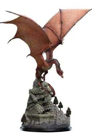 EL HOBBIT ESTATUA SMAUG THE FIRE-DRAKE 88 CM