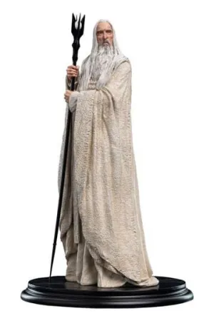 EL SEÑOR DE LOS ANILLOS ESTATUA 1/6 SARUMAN THE WHITE WIZARD (CLASSIC SERIES) 33 CM