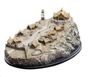EL SEÑOR DE LOS ANILLOS ESTATUA EDORAS  EDICIÓN LIMITADA 15 CM