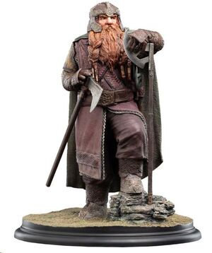 EL SEÑOR DE LOS ANILLOS ESTATUA 1/6 GIMLI, HUNTER OF THE PLAINS 27 CM