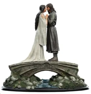 EL SEÑOR DE LOS ANILLOS ESTATUA ARAGORN & ARWEN 24 CM