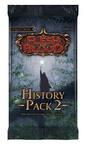 FLESH & BLOOD HISTORY PACK 2 - ETIQUETA NEGRA