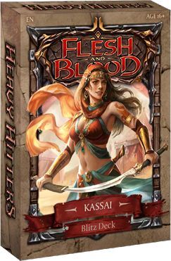 FLESH & BLOOD: HEAVY HITTERS BLITZ DECK INGLÉS