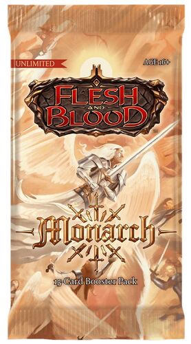 FLESH & BLOOD: MONARCH UNLIMITED SOBRE INGLÉS