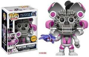 FIVE NIGHTS AT FREDDY'S FIGURA 9 CM FUNTIME FREDDY POP! CHASE FUNKO 225    