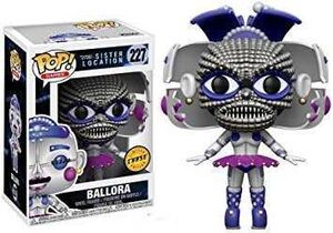 FIVE NIGHTS AT FREDDY'S FIGURA 9 CM BALLORA VINYL POP! CHASE FUNKO 227     