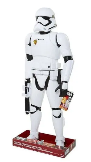 STAR WARS EP VII FIG 122CM CON SONIDO BATTLE BUDDY FIRST ORDER STORMTROOPER