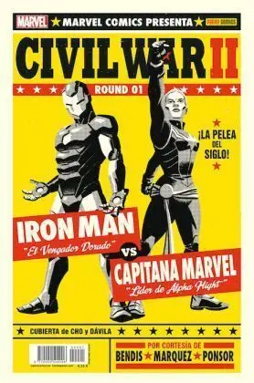 CIVIL WAR II #01 (PORTADA ALTERNATIVA 1)
