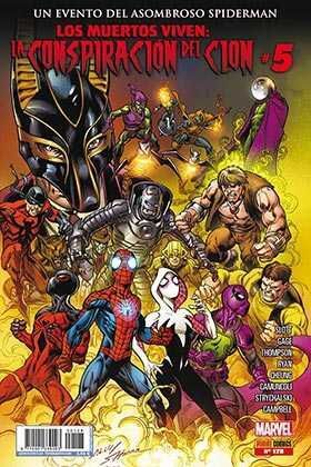 ASOMBROSO SPIDERMAN #128 LOS MUERTOS VIVEN: LA CONSPIRACION DEL CLON 05 PA
