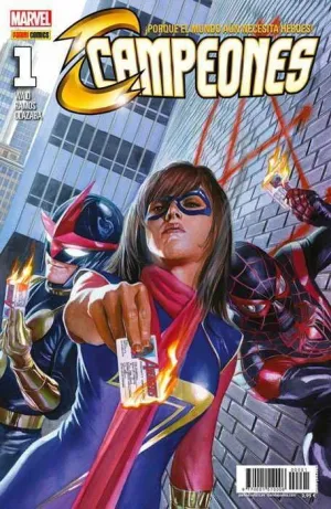 CAMPEONES #01 (PORTADA ALTERNATIVA)