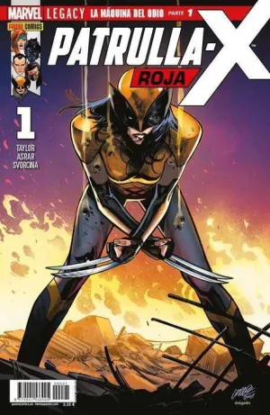 LA PATRULLA-X ROJA #01 (PORTADA ALTERNATIVA)
