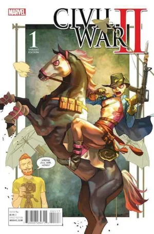 CIVIL WAR II #01 (PORTADA ALTERNATIVA 3)