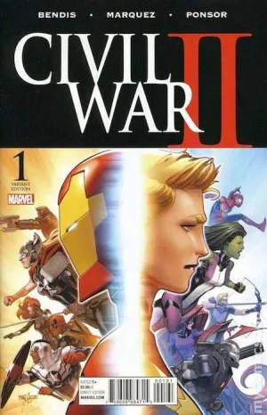 CIVIL WAR II #01 (PORTADA ALTERNATIVA 4)