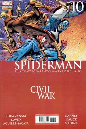 SPIDERMAN VOL.2 #010 CIVIL WAR