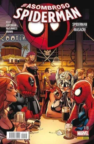 ASOMBROSO SPIDERMAN #119. SPIDERMAN / MASACRE