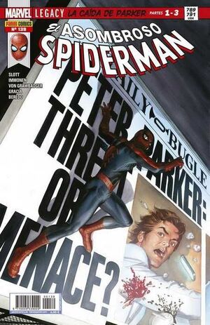 ASOMBROSO SPIDERMAN #139 MARVEL LEGACY. LA CAIDA DE PARKER 1-3