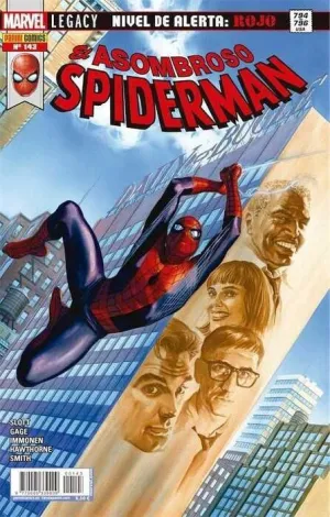 ASOMBROSO SPIDERMAN #143 NIVEL DE ALERTA: ROJO