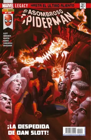ASOMBROSO SPIDERMAN #144 HASTA EL ULTIMO ALIENTO
