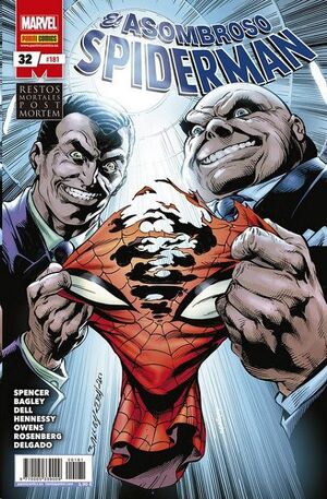 ASOMBROSO SPIDERMAN #181 / 032. RESTOS MORTALES: POST MORTEM 1 Y 2