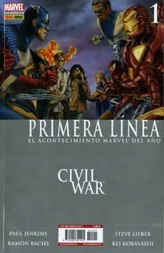CIVIL WAR PRIMERA LINEA #001