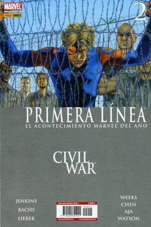 CIVIL WAR PRIMERA LINEA #002