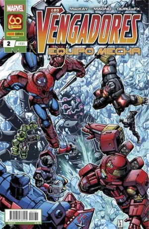 VENGADORES VOL 4 #131 / EQUIPO MECHA #002