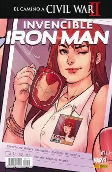 INVENCIBLE IRON MAN VOL 2 #071. EL CAMINO A CIVIL WAR II