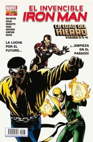 INVENCIBLE IRON MAN VOL 2 #097 LA EDAD DEL HIERRO PARTES 3 Y 4