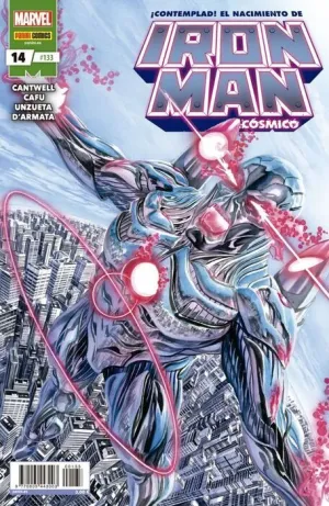 IRON MAN #133 / 014. CONTEMPLAD! EL NACIMIENTO DE IRON MAN COSMICO