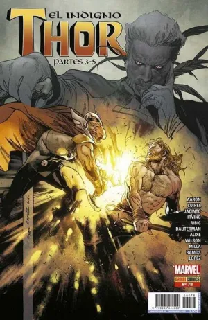 THOR: DIOSA DEL TRUENO VOL.5 #078 EL INDIGNO THOR - PARTES 3-5