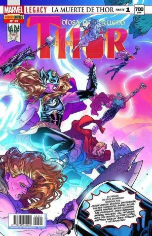 THOR: DIOSA DEL TRUENO VOL.5 #081 MARVEL LEGACY. LA MUERTE DE THOR 1