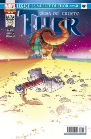 THOR: DIOSA DEL TRUENO VOL.5 #082 MARVEL LEGACY. LA MUERTE DE THOR 2