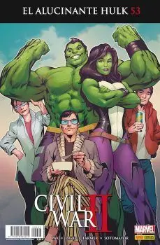EL ALUCINANTE HULK VOL 2 #053. CIVIL WAR II