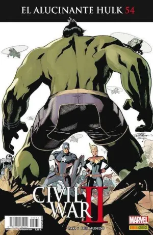 EL ALUCINANTE HULK VOL 2 #054. CIVIL WAR II