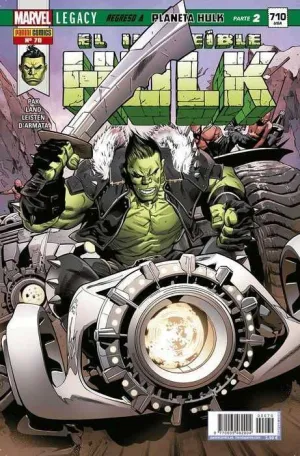 EL INCREIBLE HULK VOL 2 #070 MARVEL LEGACY. REGRESO A PLANETA HULK (PARTE 2