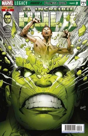 EL INCREIBLE HULK VOL 2 #071 MARVEL LEGACY. REGRESO A PLANETA HULK (PARTE 3