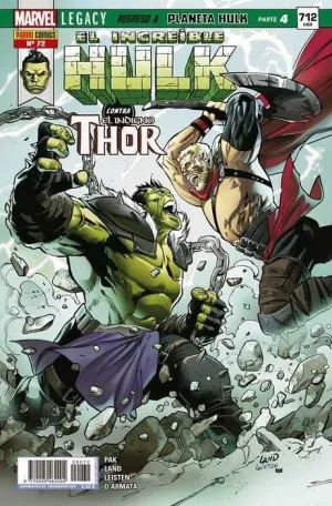 EL INCREIBLE HULK VOL 2 #072 MARVEL LEGACY. REGRESO A PLANETA HULK (PARTE 4