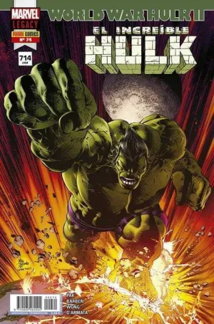 EL INCREIBLE HULK VOL 2 #074 MARVEL LEGACY. WORLD WAR HULK II - PARTE 1