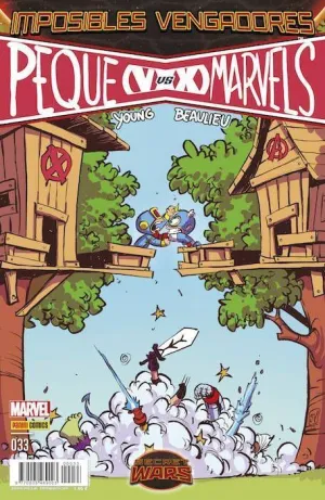 IMPOSIBLES VENGADORES #33. PEQUE V VS X MARVELS