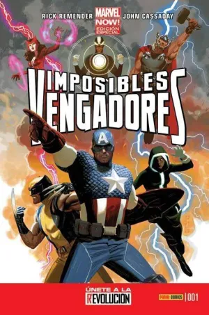 IMPOSIBLES VENGADORES #01 (PORTADA B)