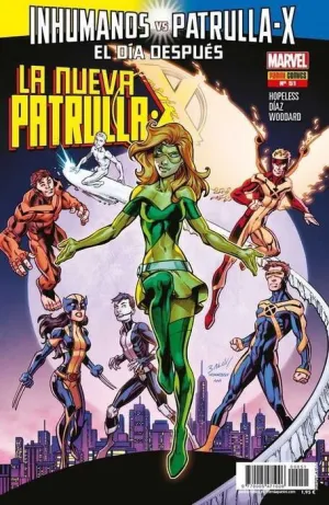 LA NUEVA PATRULLA-X #51 INHUMANOS VS PATRULLA-X: EL DIA DESPUES